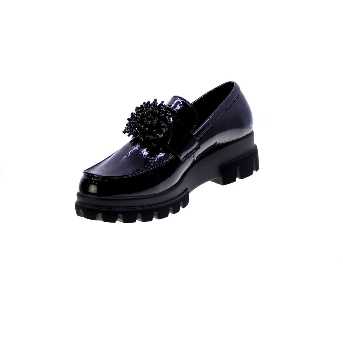 Women's Loafers Gold&gold Black