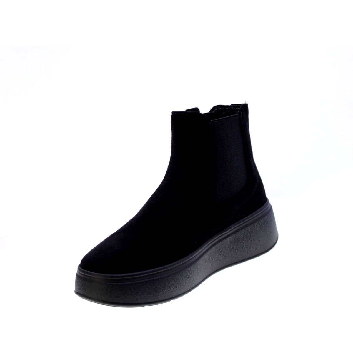 Women's Ankle Boots Gold&gold Black