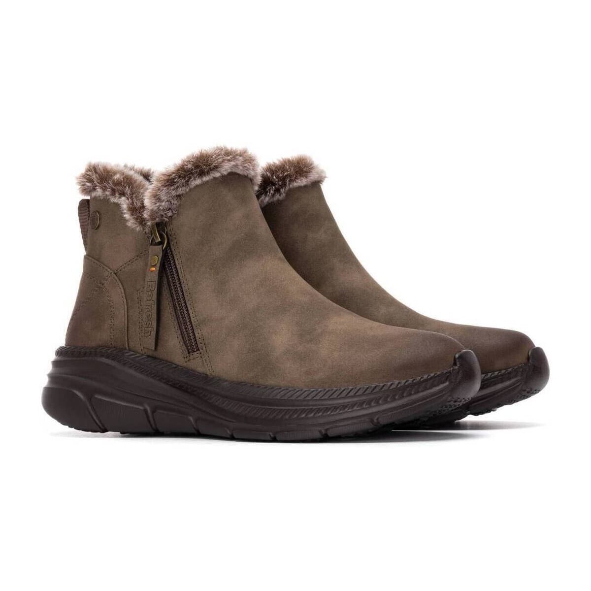 Women's Ankle Boots Refresh Brown