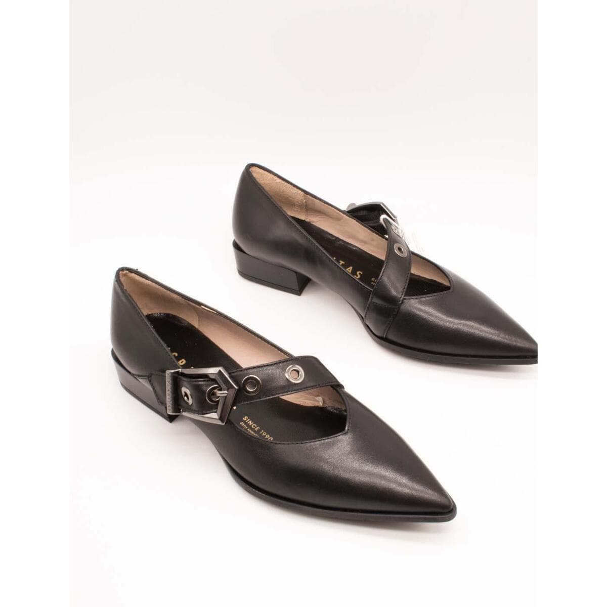 Women's Ballet Flats Hispanitas Black