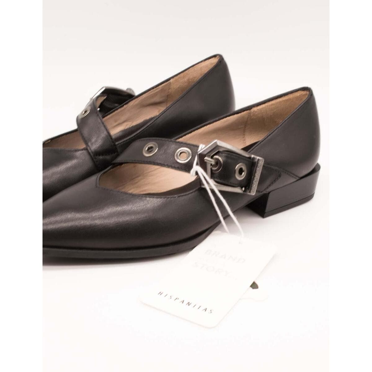 Women's Ballet Flats Hispanitas Black