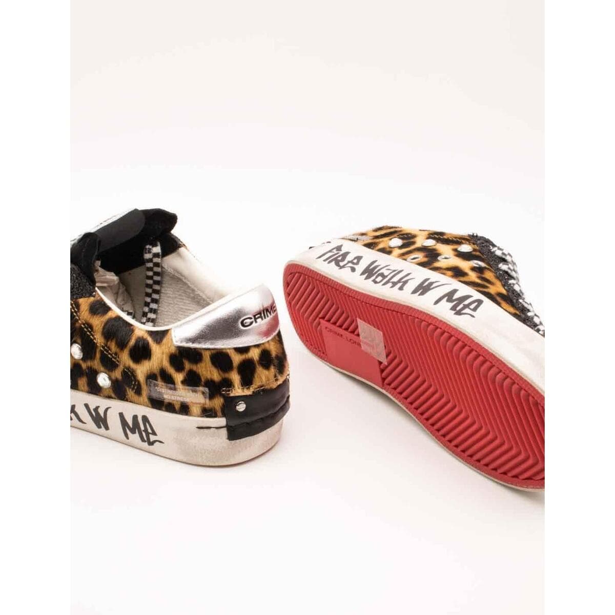 Women's Sneakers Crime London Black