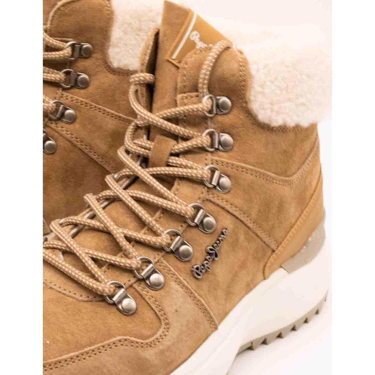 Women's Ankle Boots Pepe Jeans Beige