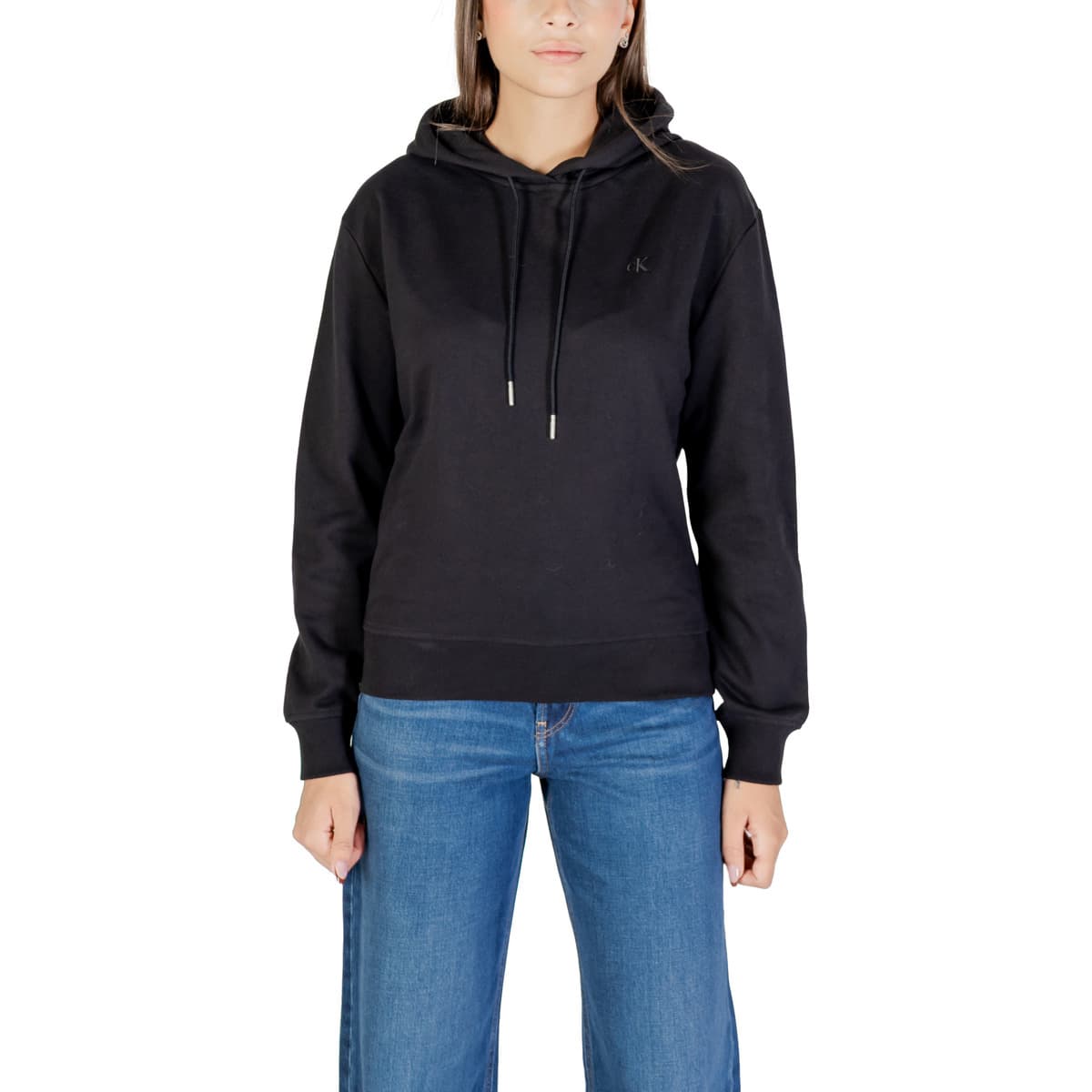 T-shirt με κουκούλα Calvin Klein Jeans LS ARCHIVE TERRY LV047C224G