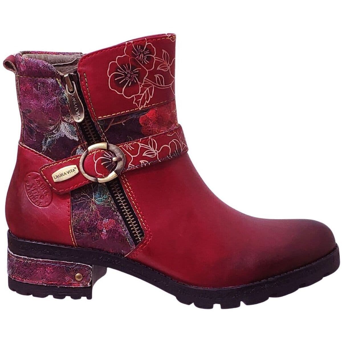 Women's Ankle Boots Laura Vita Red