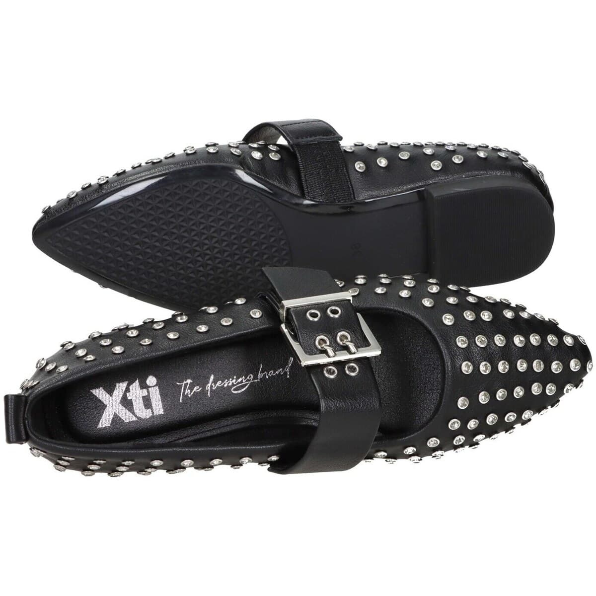 Women's Ballet Flats Xti Black