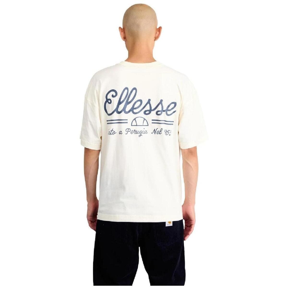 Men's T-Shirts Ellesse White