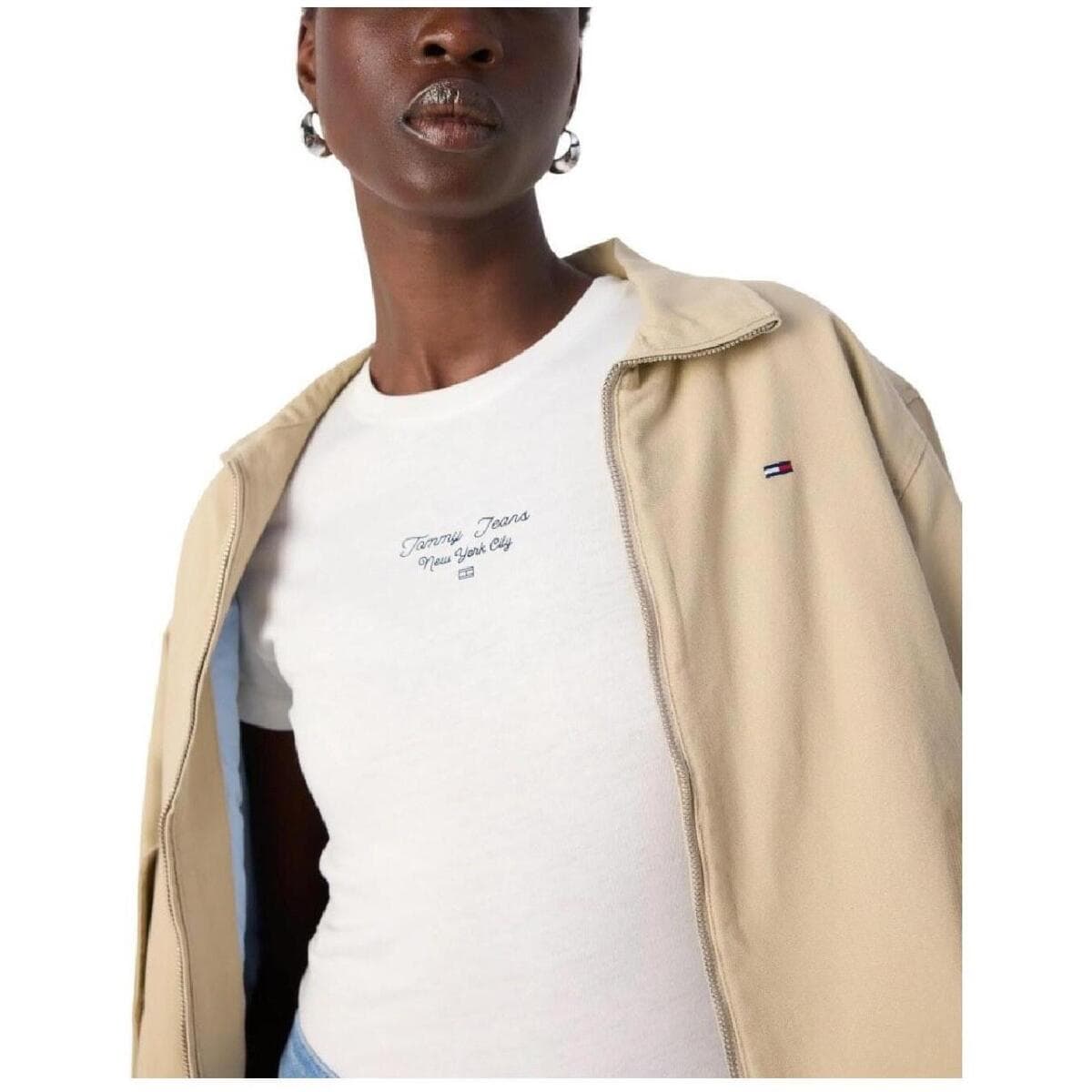 Women's T-Shirts Tommy Hilfiger White