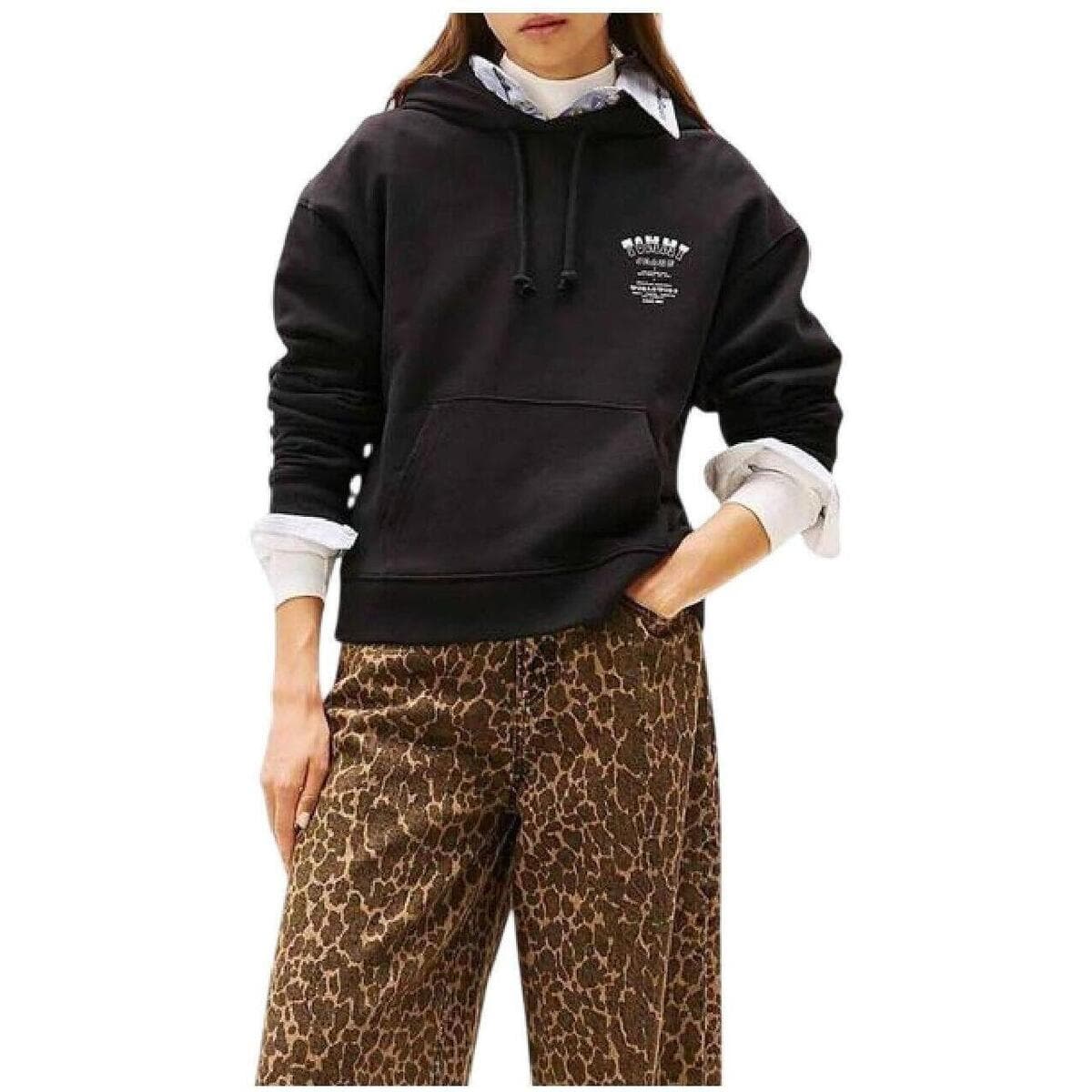 Women's Sweatshirts Tommy Hilfiger Black