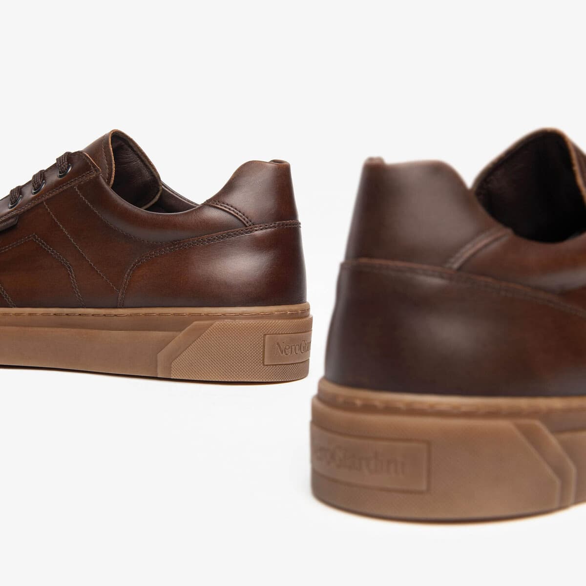 Men's Sneakers NeroGiardini Beige