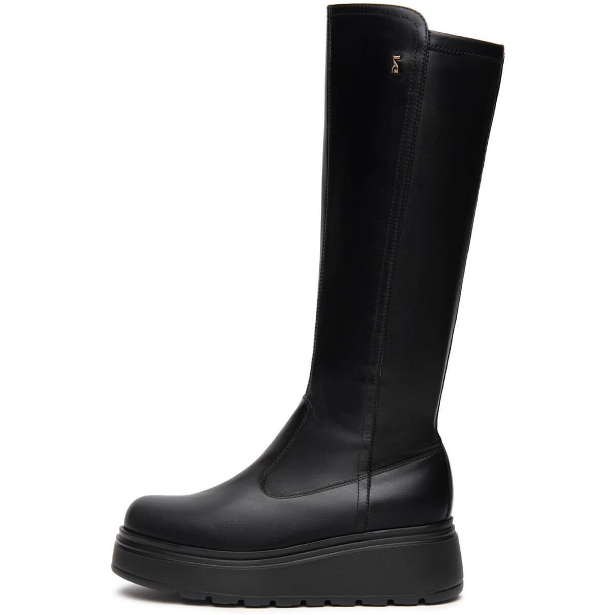 Μπότες χωρίς τακούνι NeroGiardini Guanto T.Nappa Gio 16 Eva Gorga 12 +