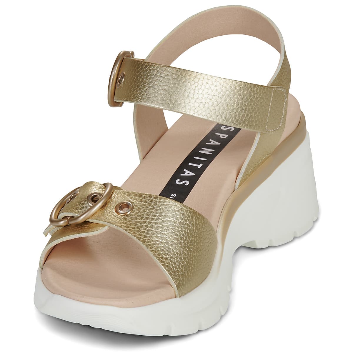 Women's Platforms Hispanitas Gold