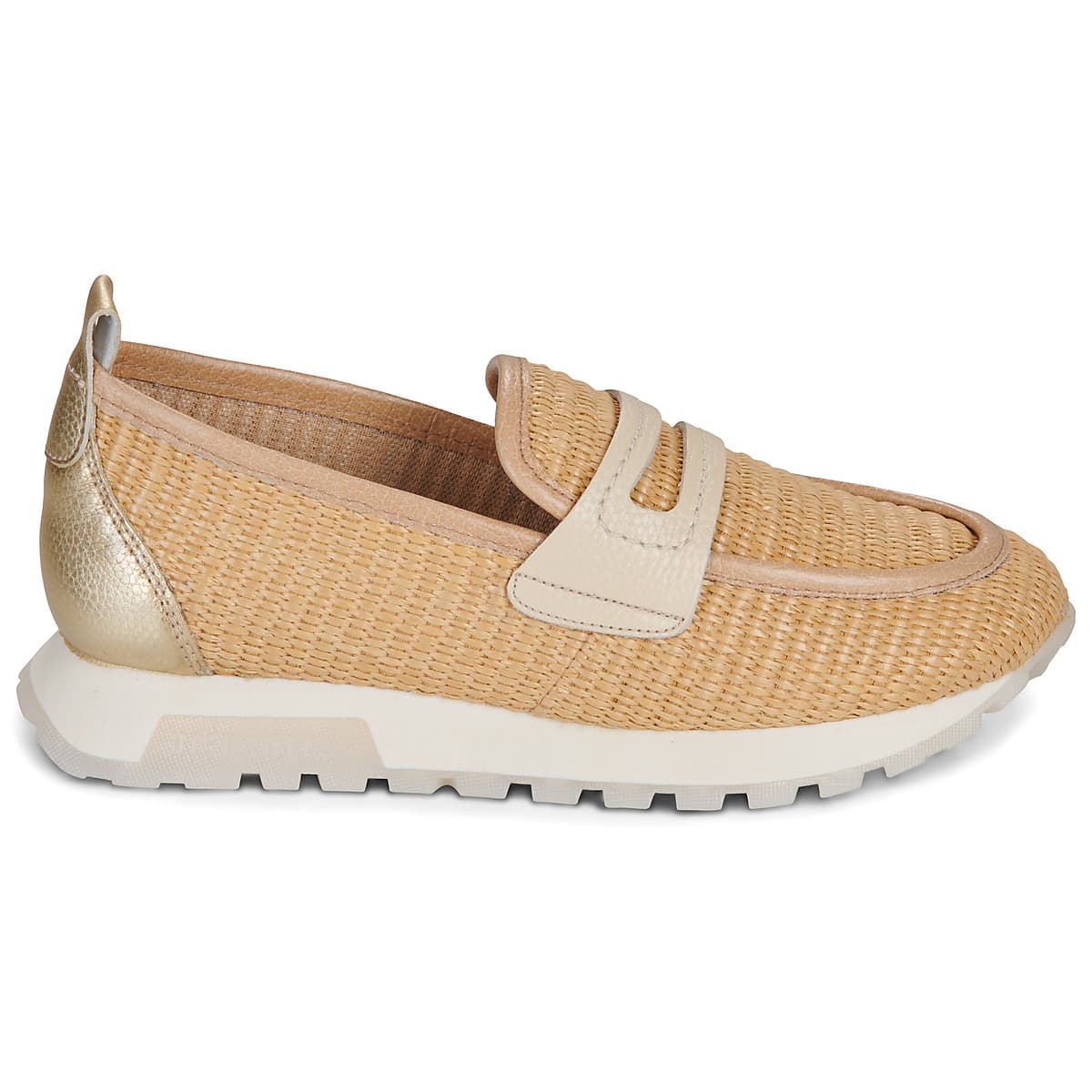 Women's Loafers Hispanitas Beige
