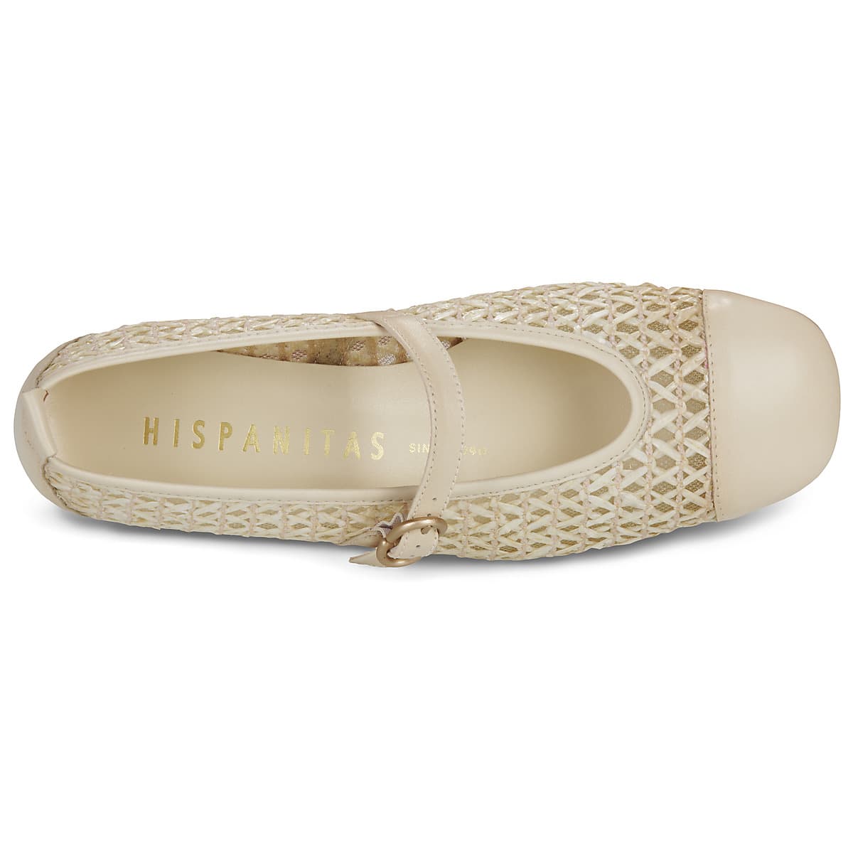 Women's Ballet Flats Hispanitas White