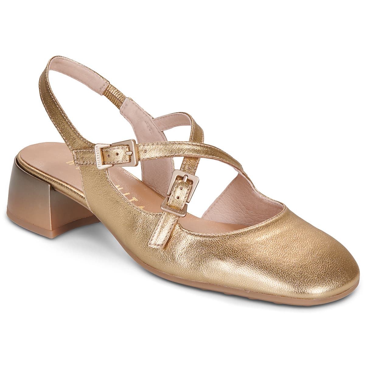 Women's Pumps Hispanitas Gold