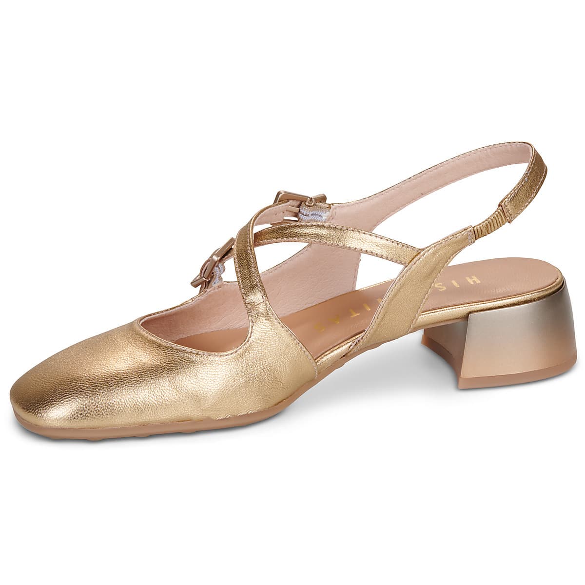 Women's Pumps Hispanitas Gold