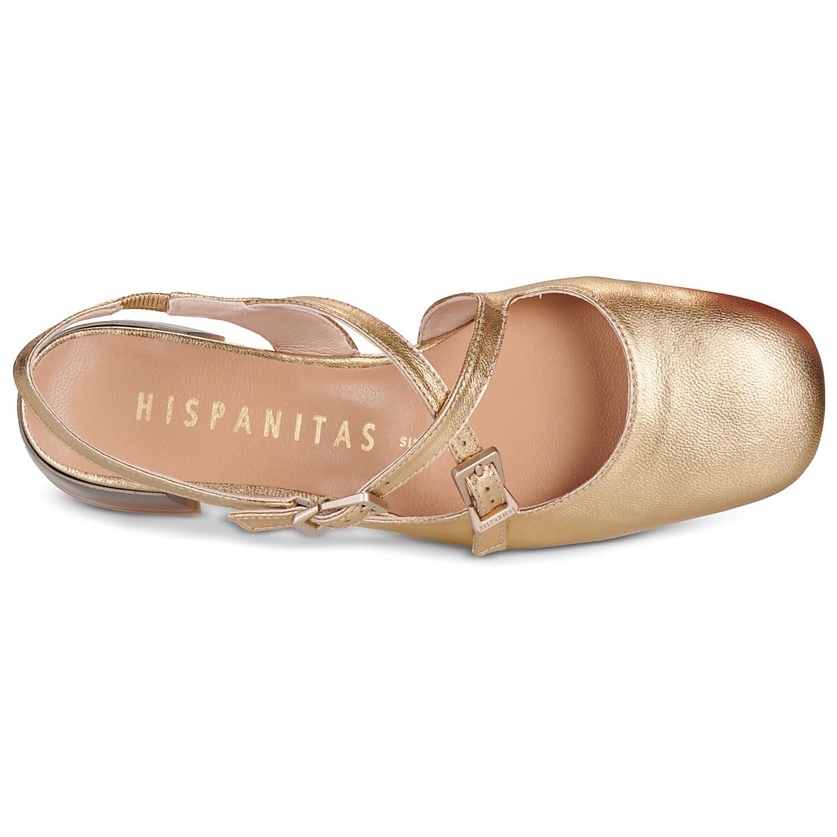 Women's Pumps Hispanitas Gold