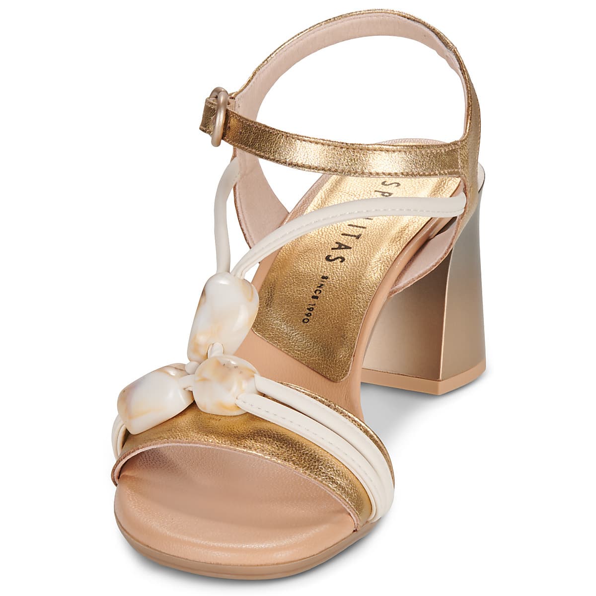 Women's Pumps Hispanitas Gold