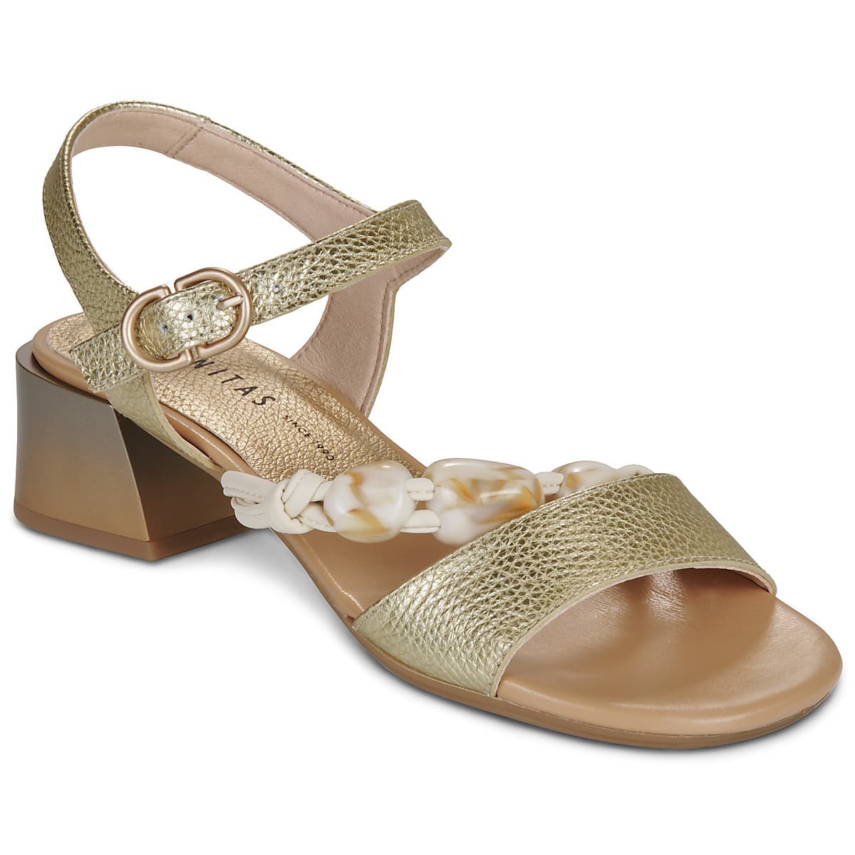 Women's Pumps Hispanitas Gold