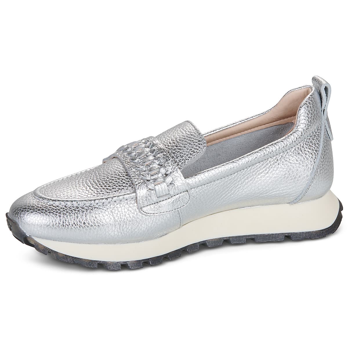 Women's Loafers Hispanitas Silver
