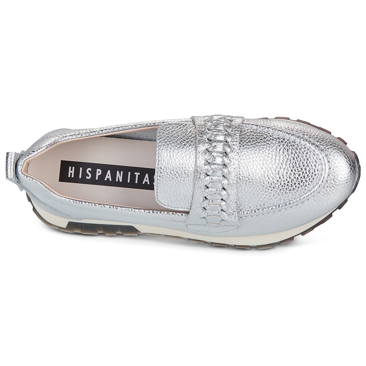 Women's Loafers Hispanitas Silver