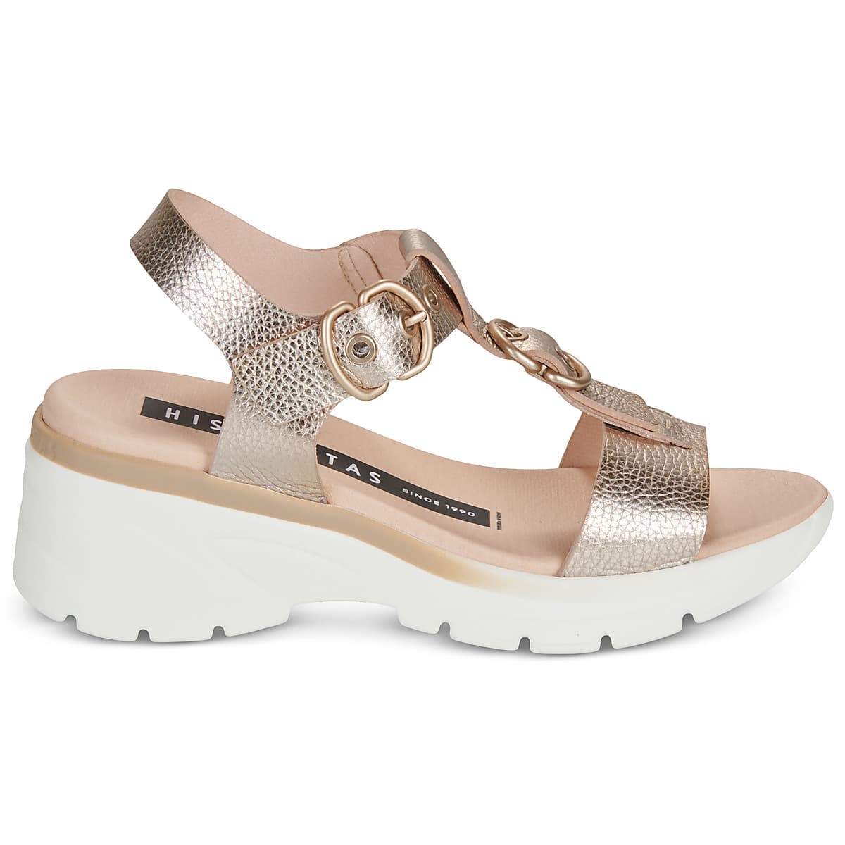 Women's Platforms Hispanitas Gold