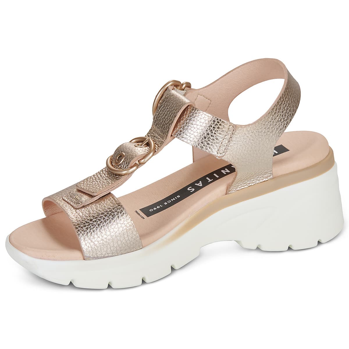 Women's Platforms Hispanitas Gold