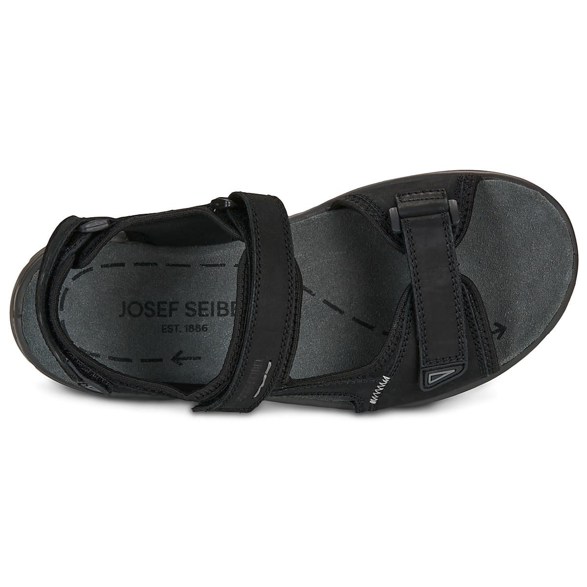 Men's Sandals Josef Seibel Black