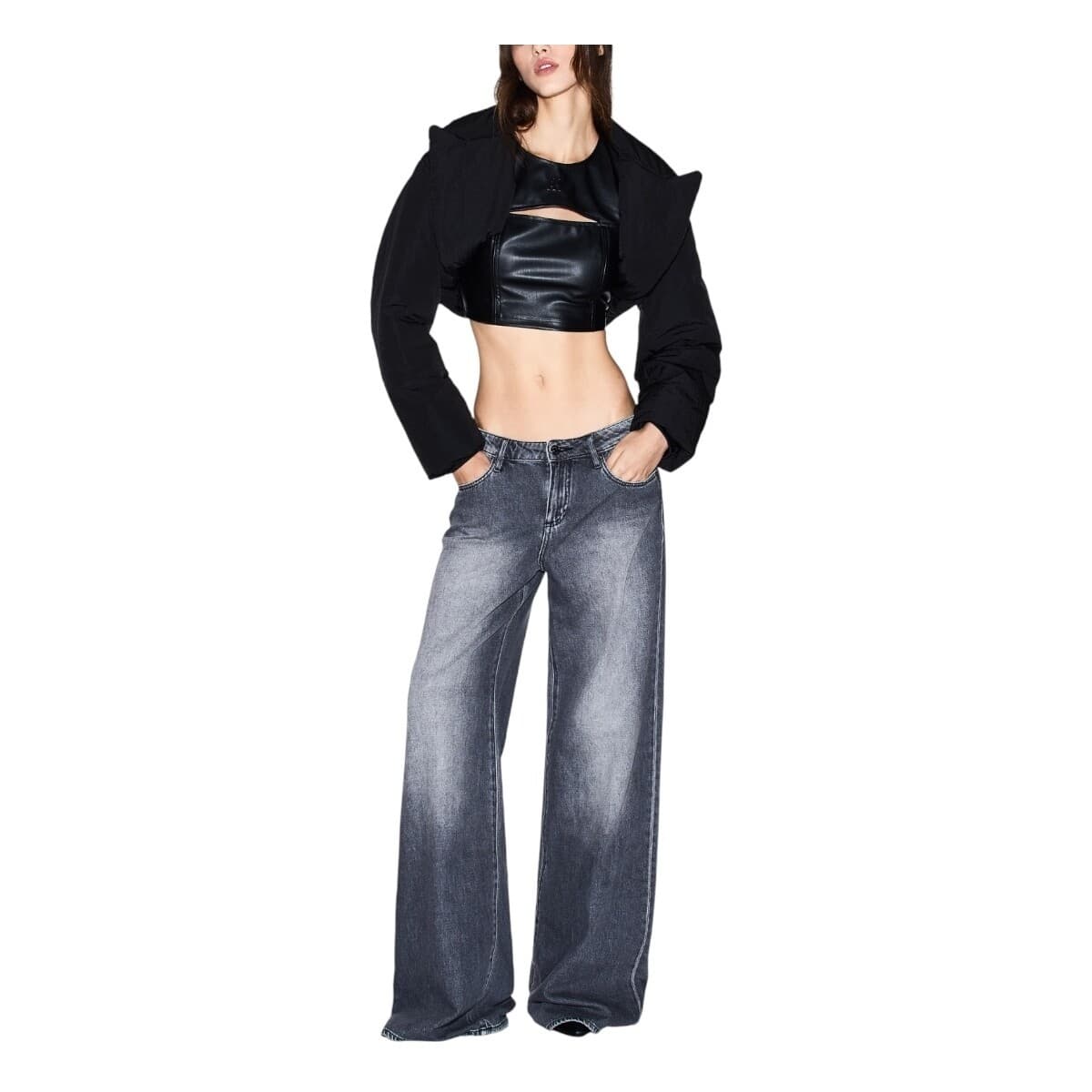Women's Jeans EAX Gray