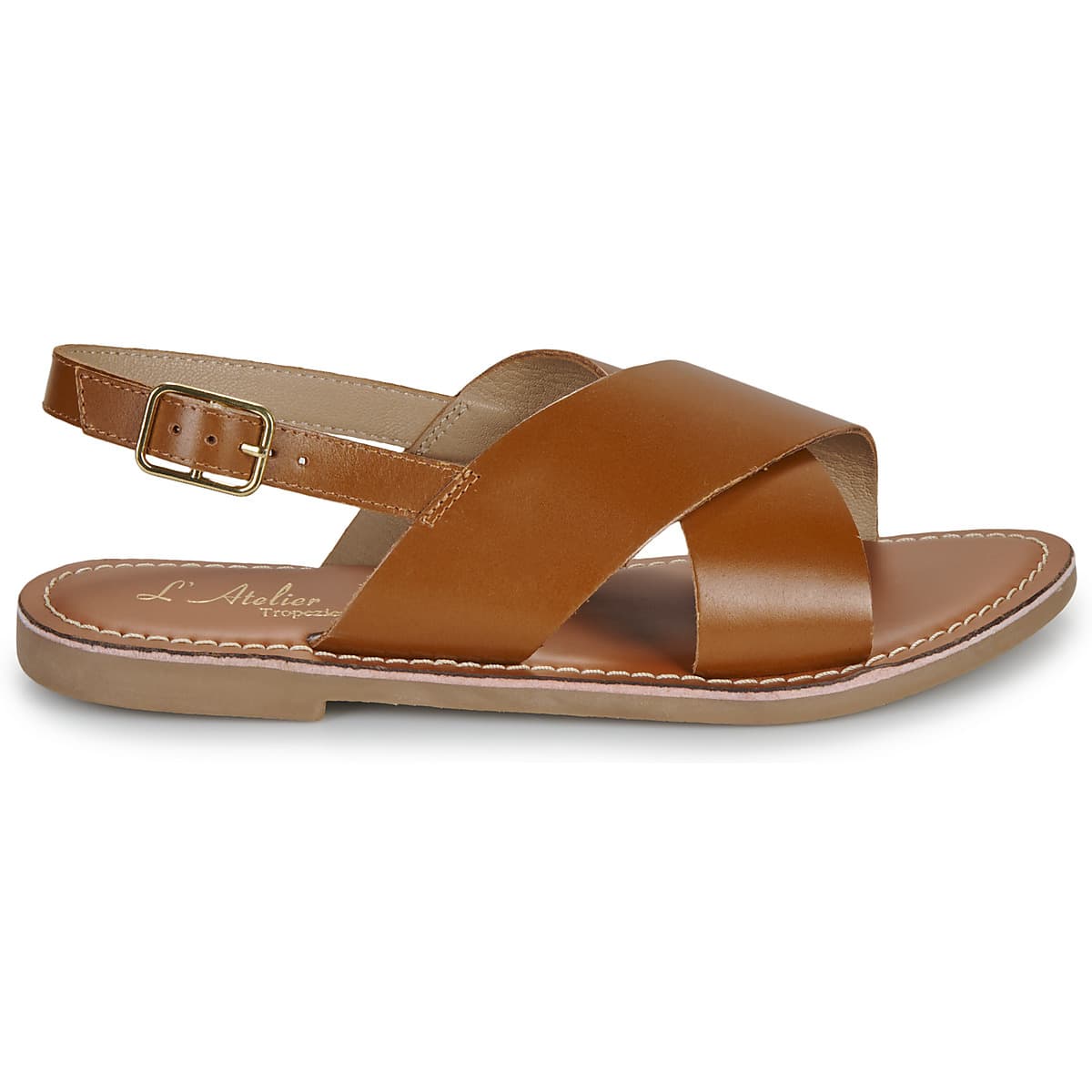 Women's Sandals L'Atelier Tropézien Brown