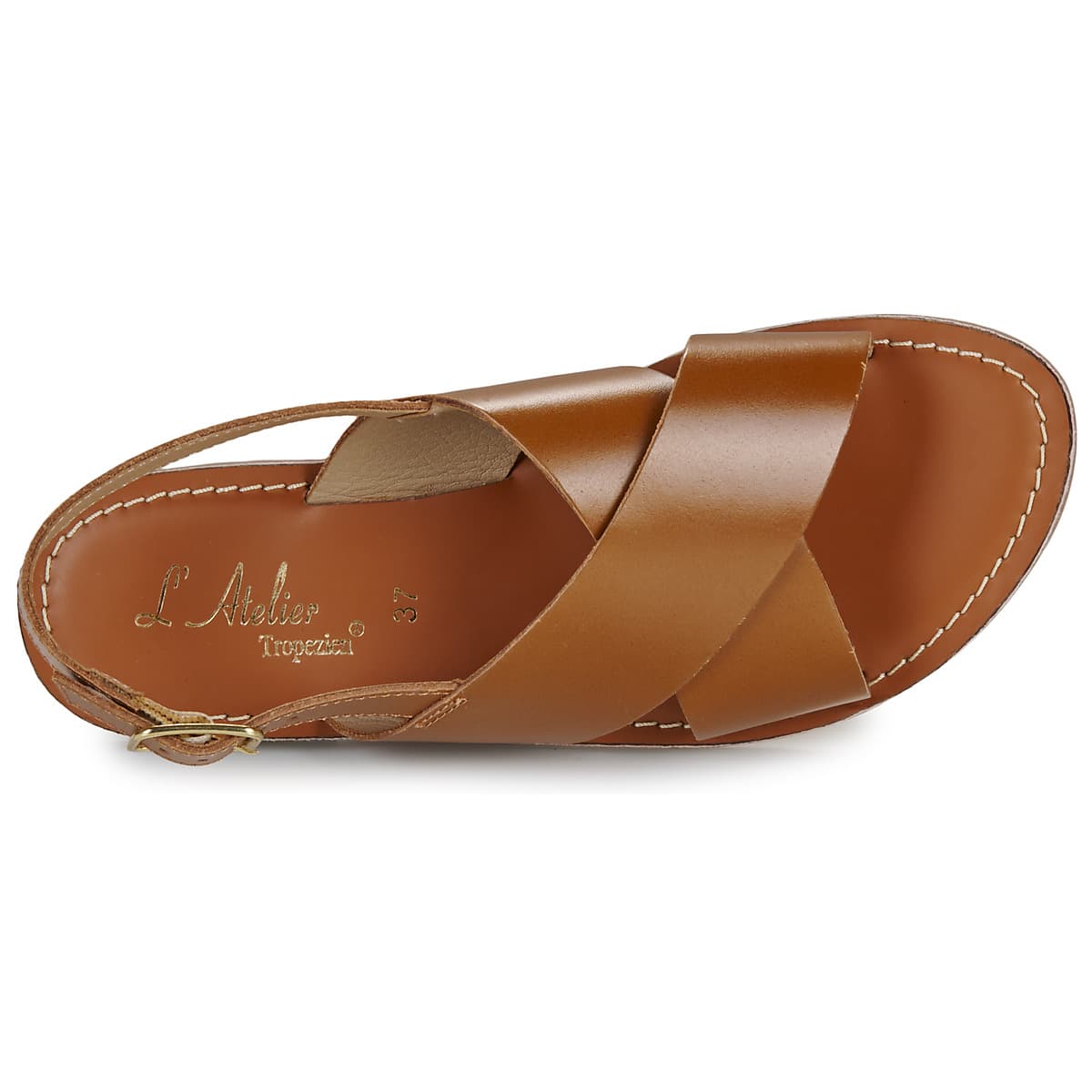 Women's Sandals L'Atelier Tropézien Brown