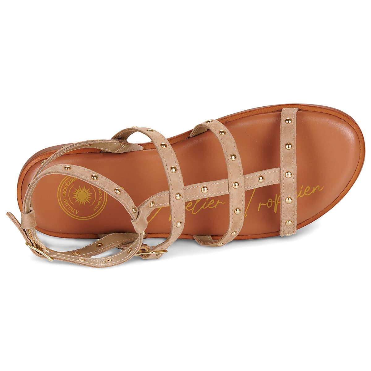 Women's Sandals L'Atelier Tropézien Beige