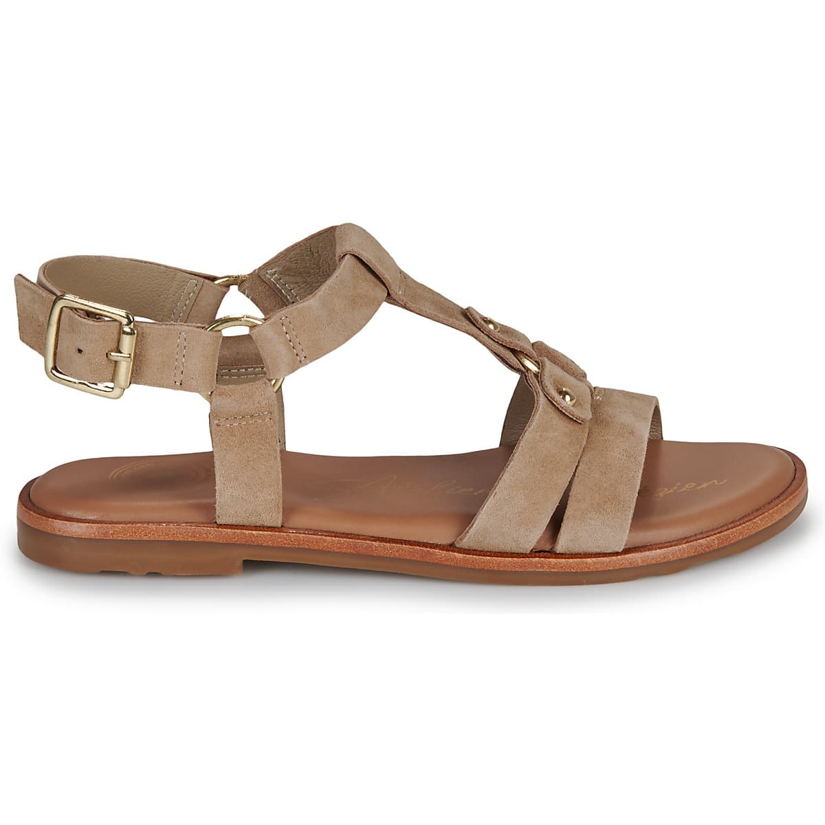 Women's Sandals L'Atelier Tropézien Beige