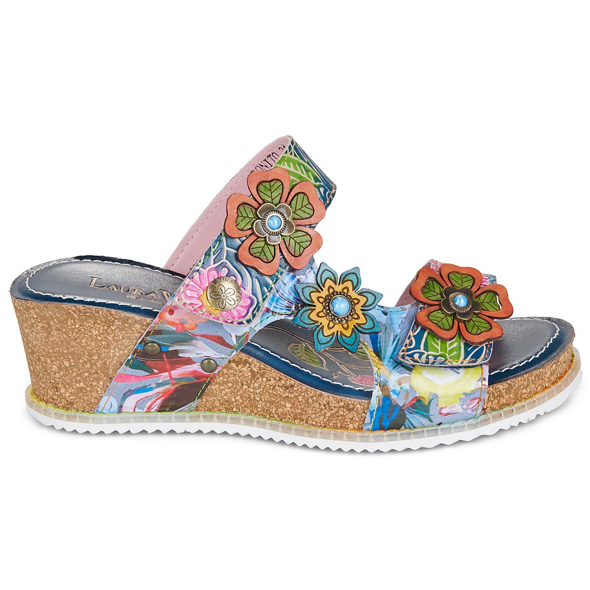 Women's Mules Laura Vita Multicolor