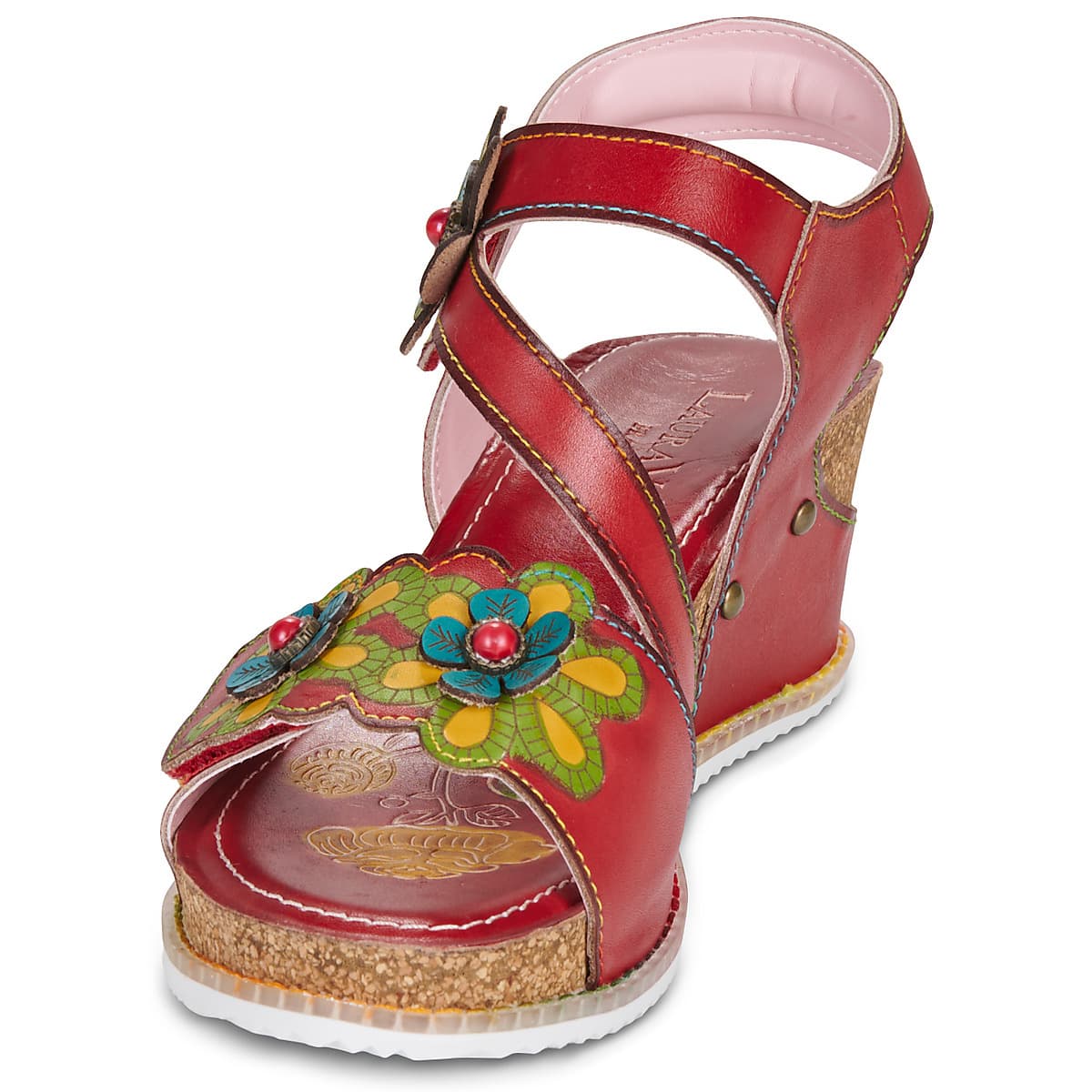 Women's Platforms Laura Vita Red
