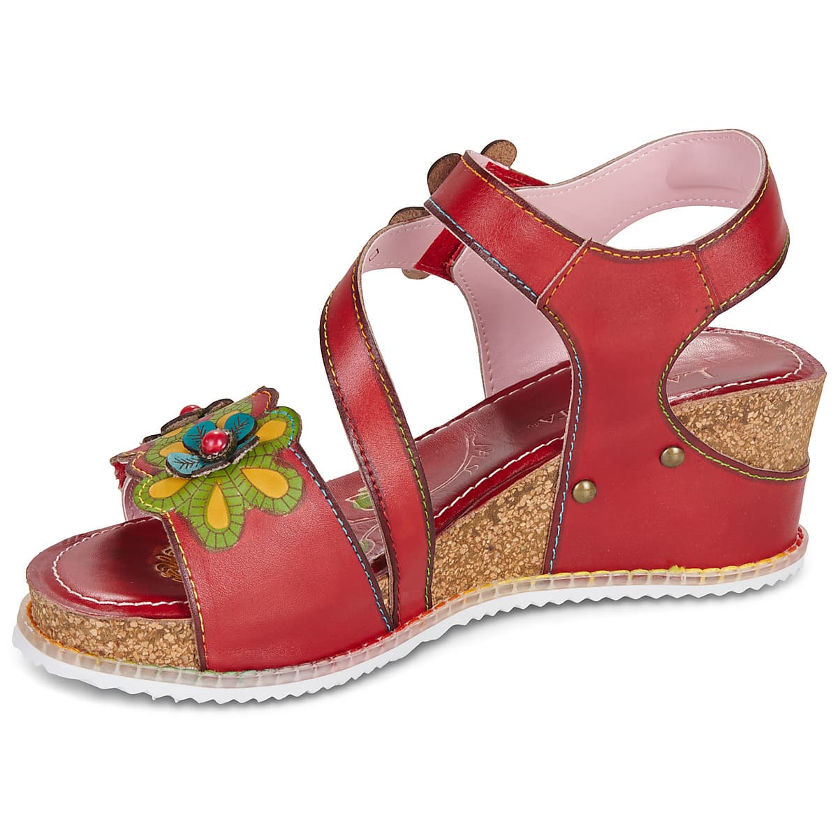 Women's Platforms Laura Vita Red