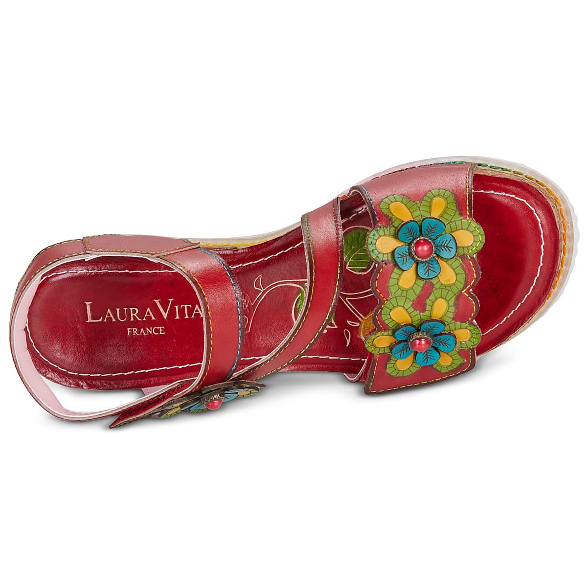 Women's Platforms Laura Vita Red