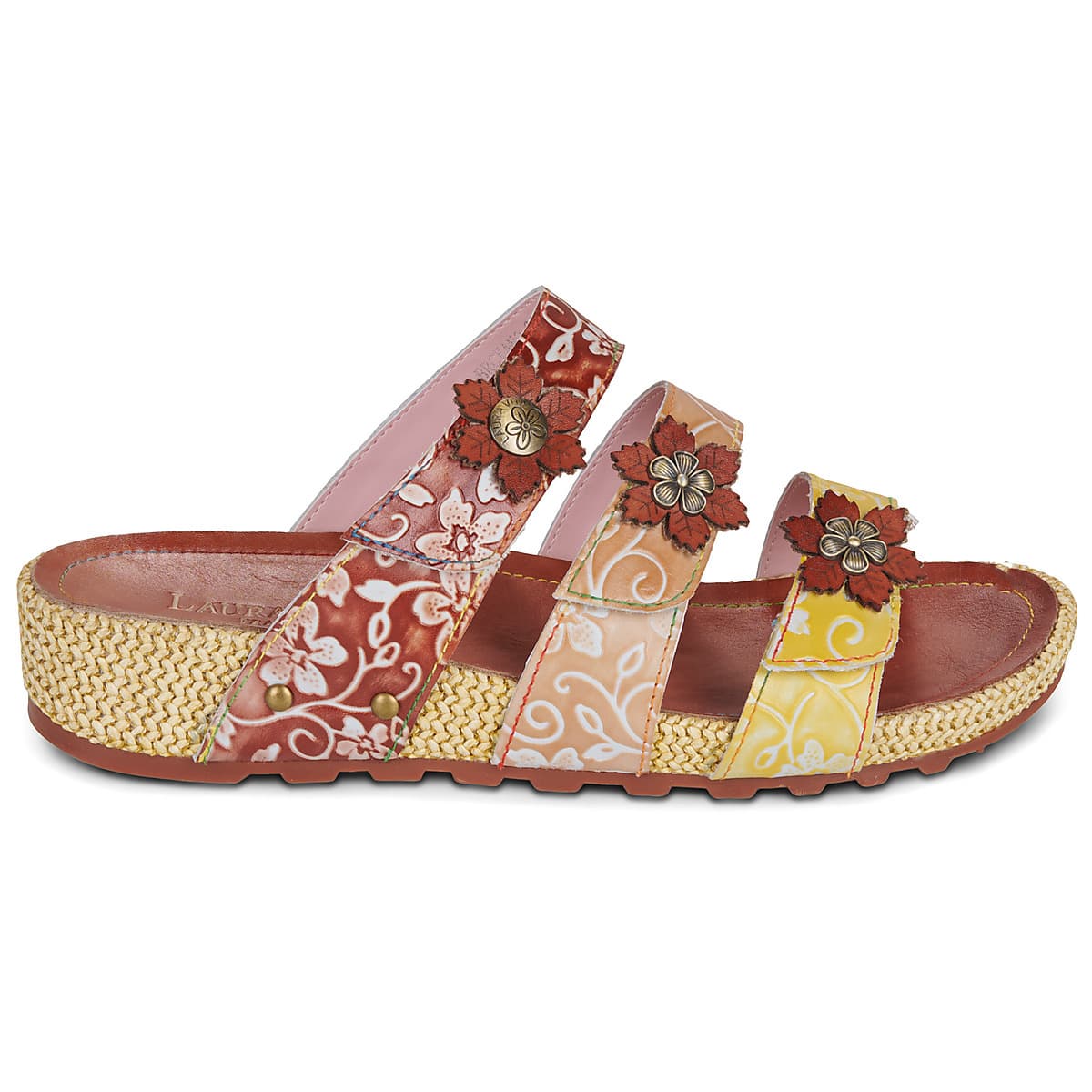 Women's Mules Laura Vita Yellow