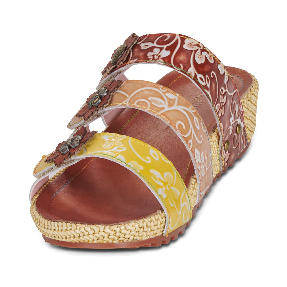 Women's Mules Laura Vita Yellow