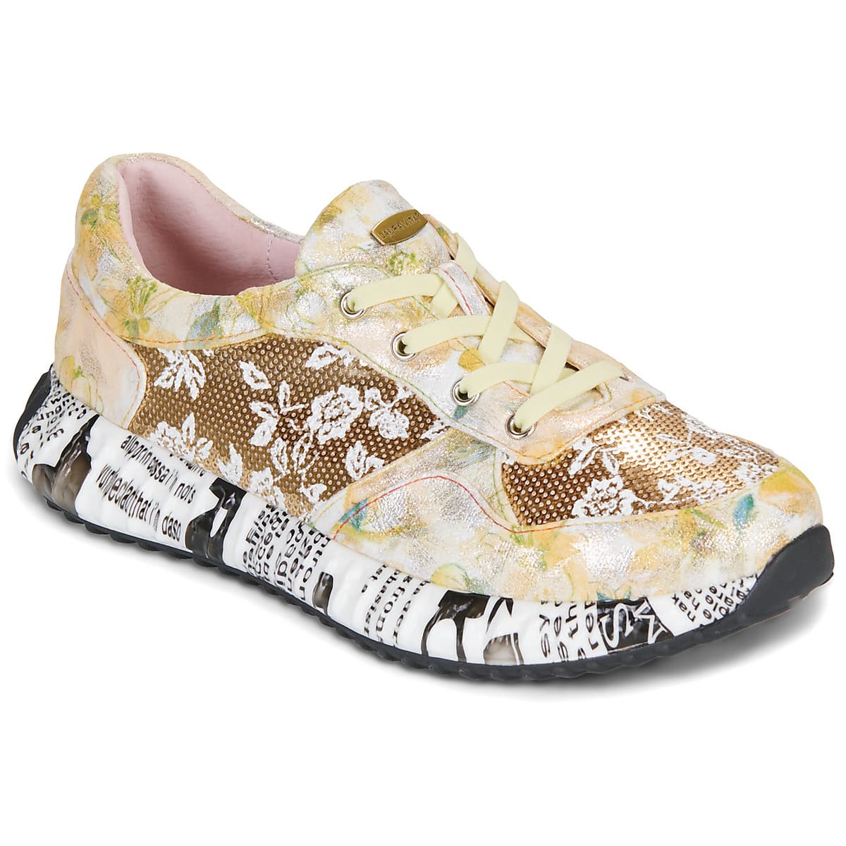 Women's Sneakers Laura Vita Yellow