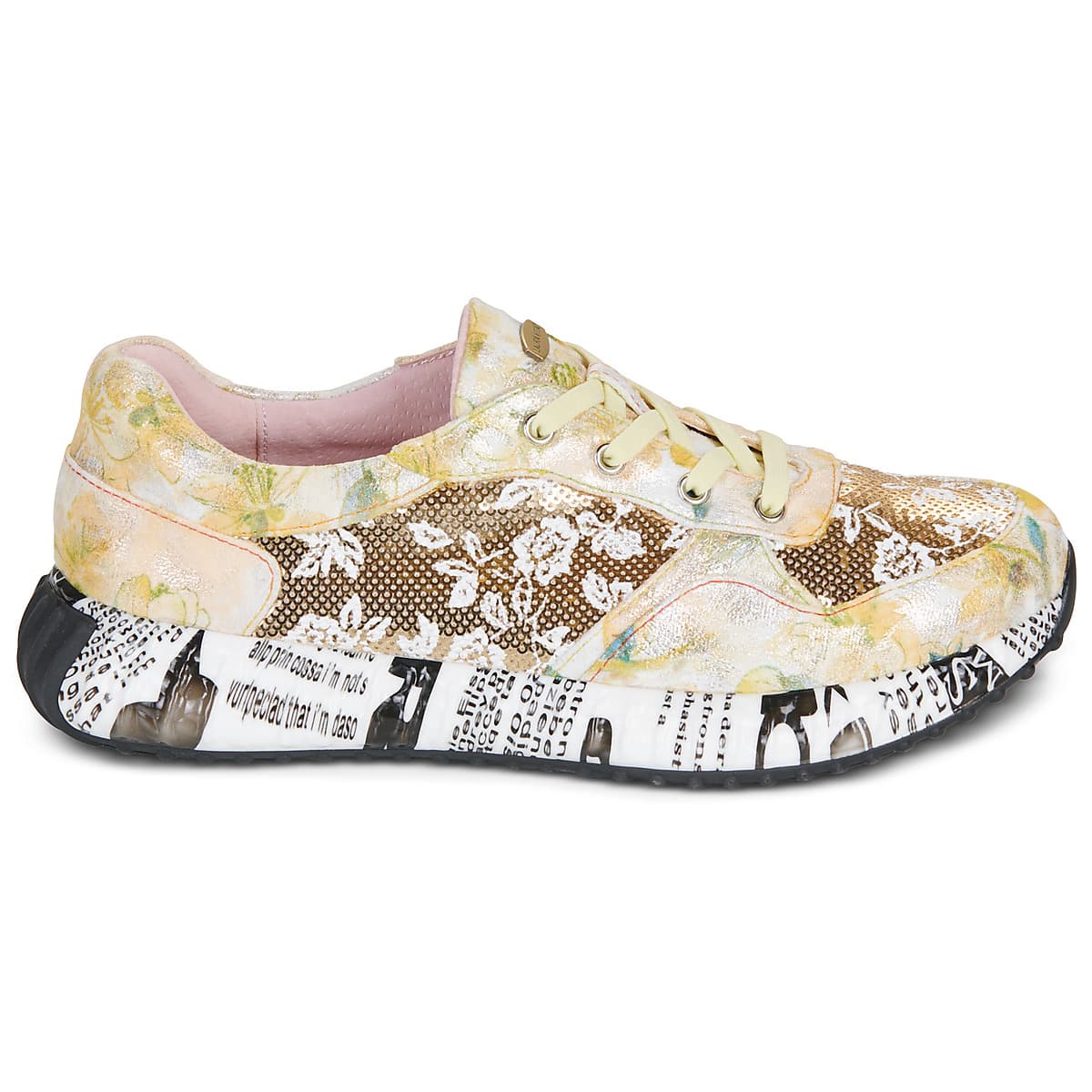 Women's Sneakers Laura Vita Yellow