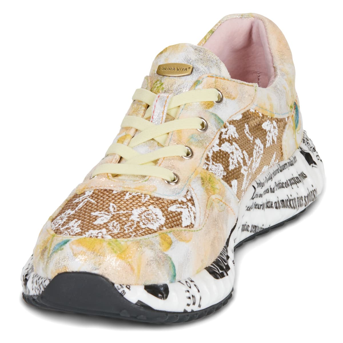 Women's Sneakers Laura Vita Yellow