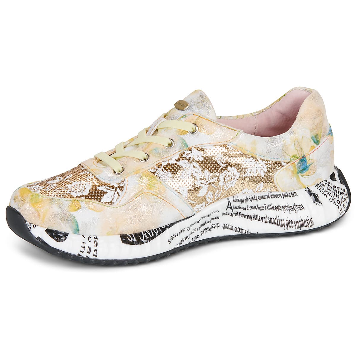 Women's Sneakers Laura Vita Yellow