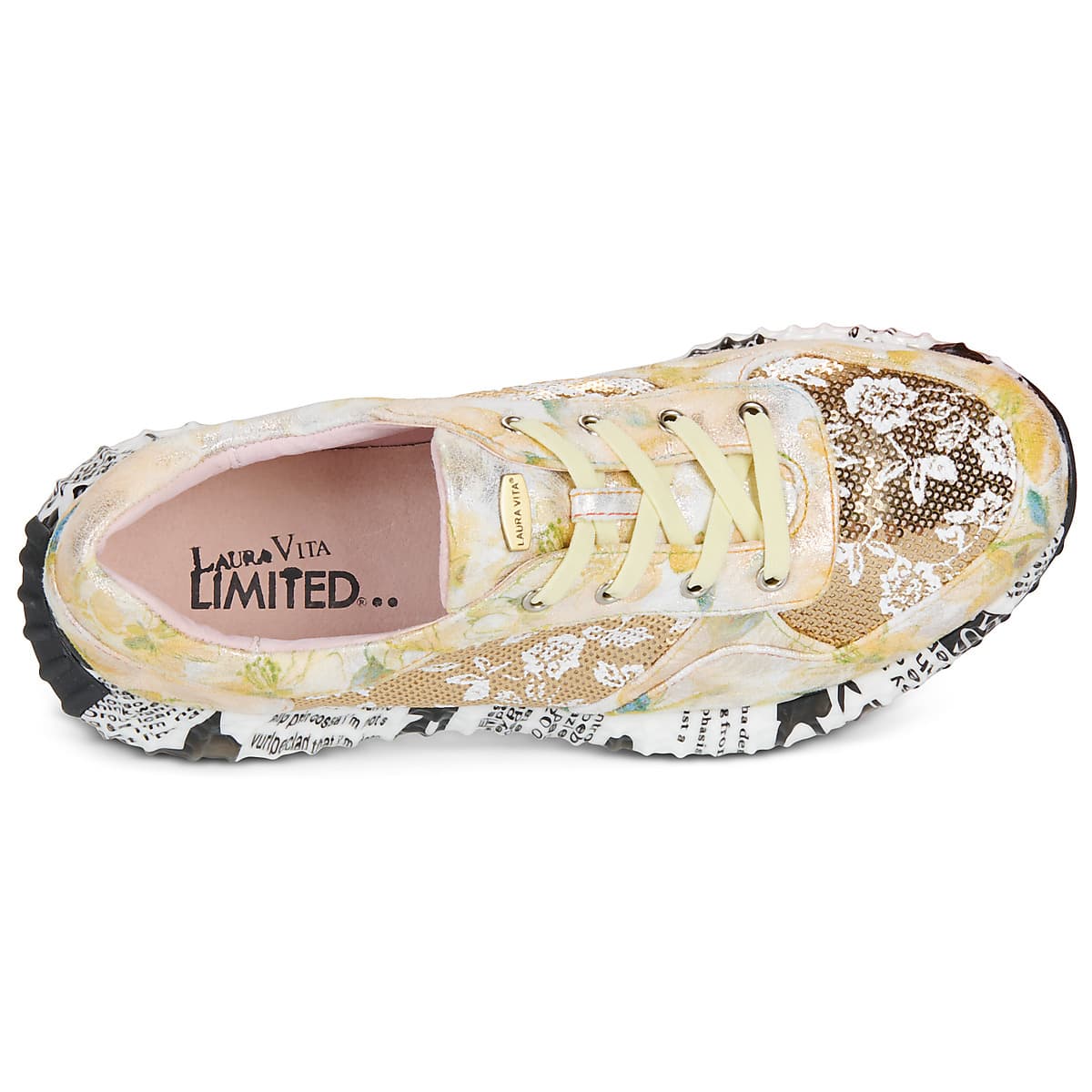 Women's Sneakers Laura Vita Yellow