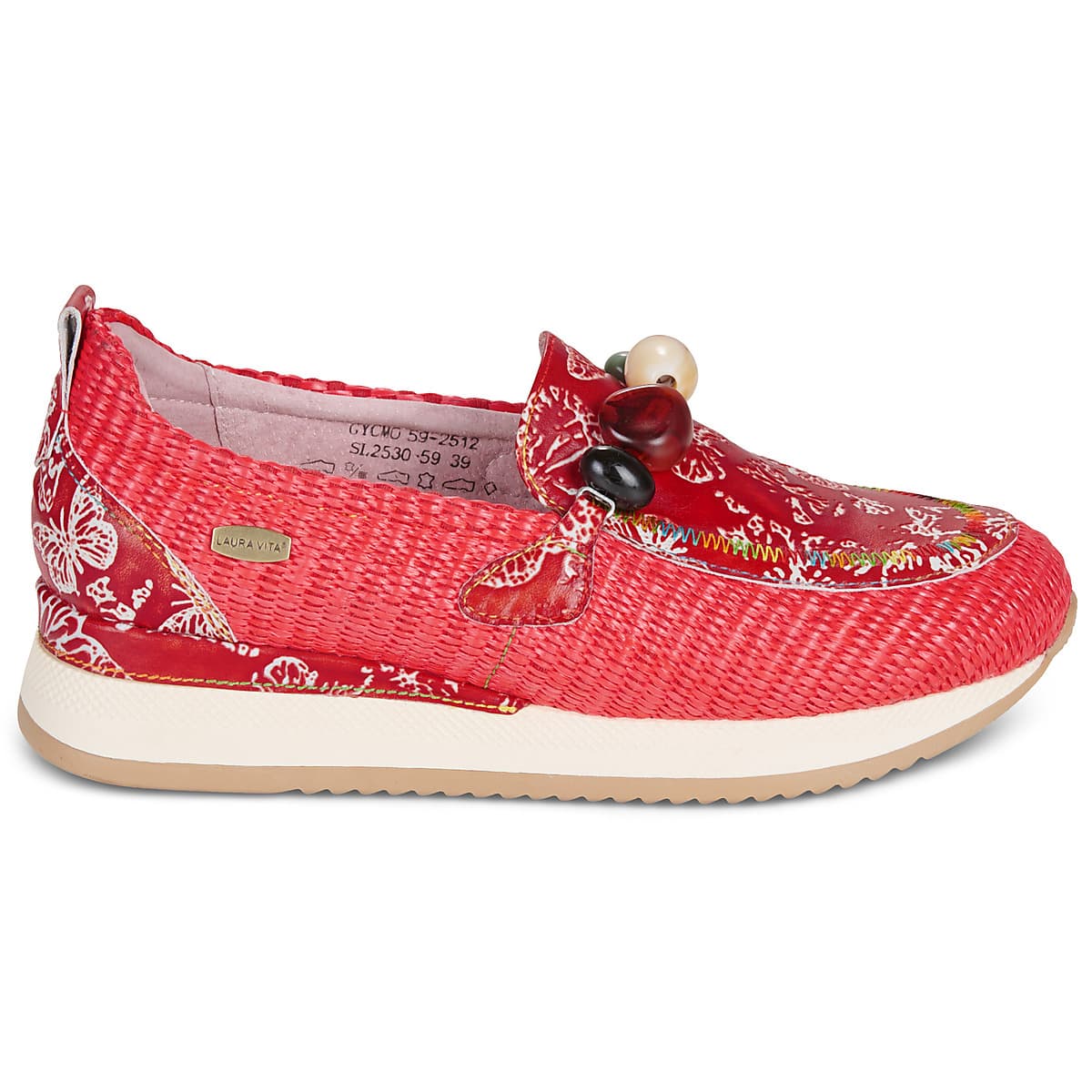 Women's Loafers Laura Vita Red