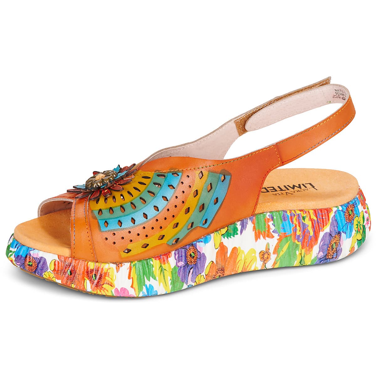 Women's Sandals Laura Vita Orange