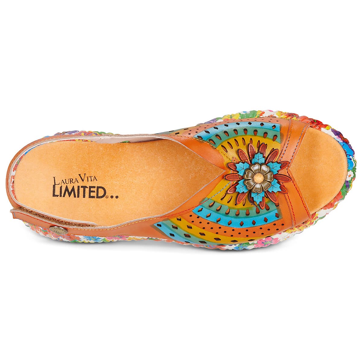 Women's Sandals Laura Vita Orange