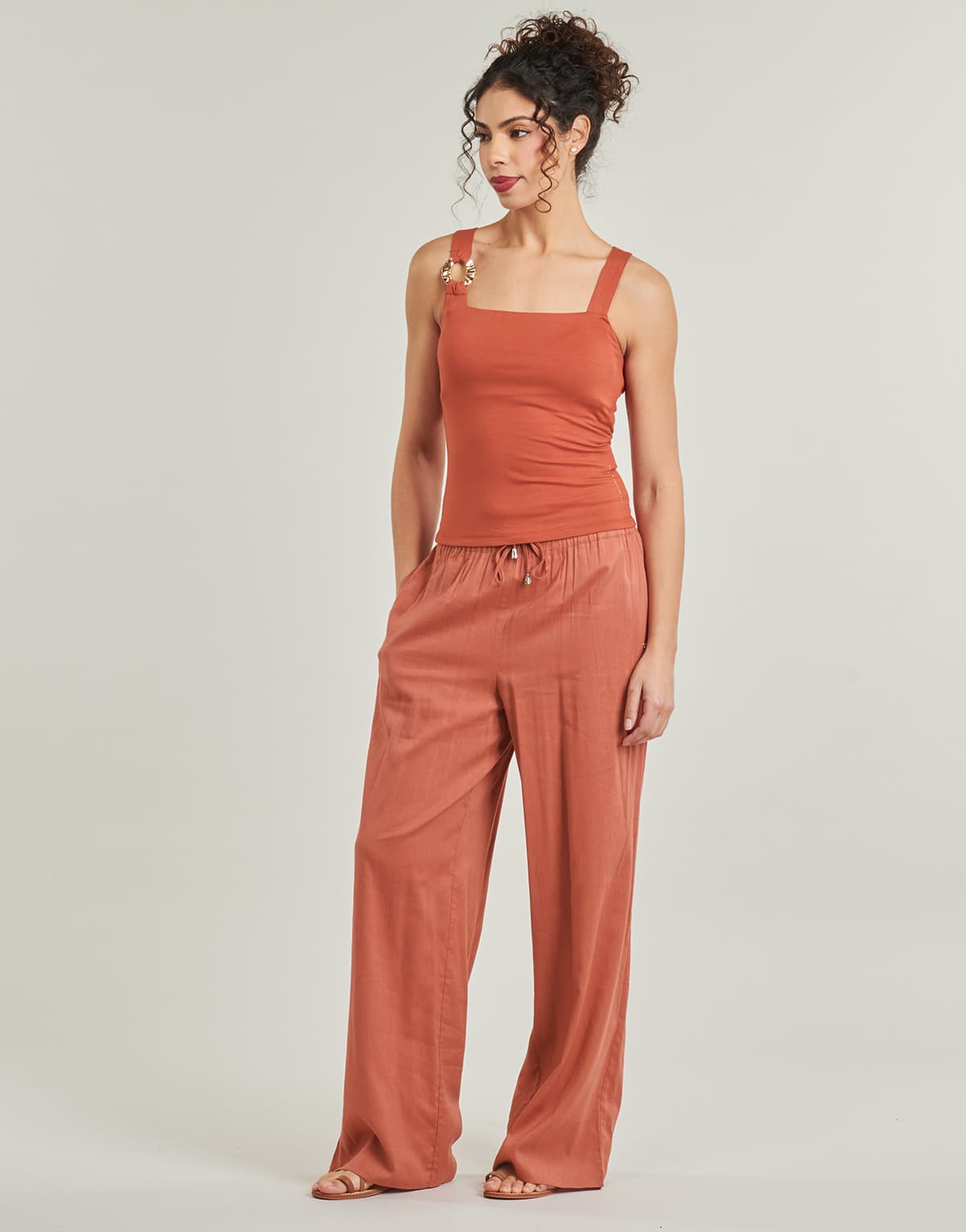 Women's T-Shirts Les Petites Bombes Orange