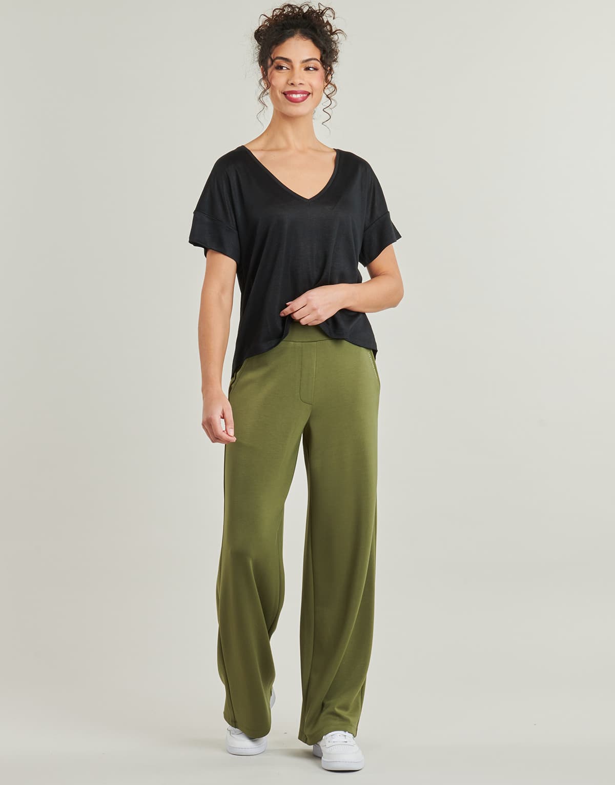 Women's Pants Les Petites Bombes Khaki