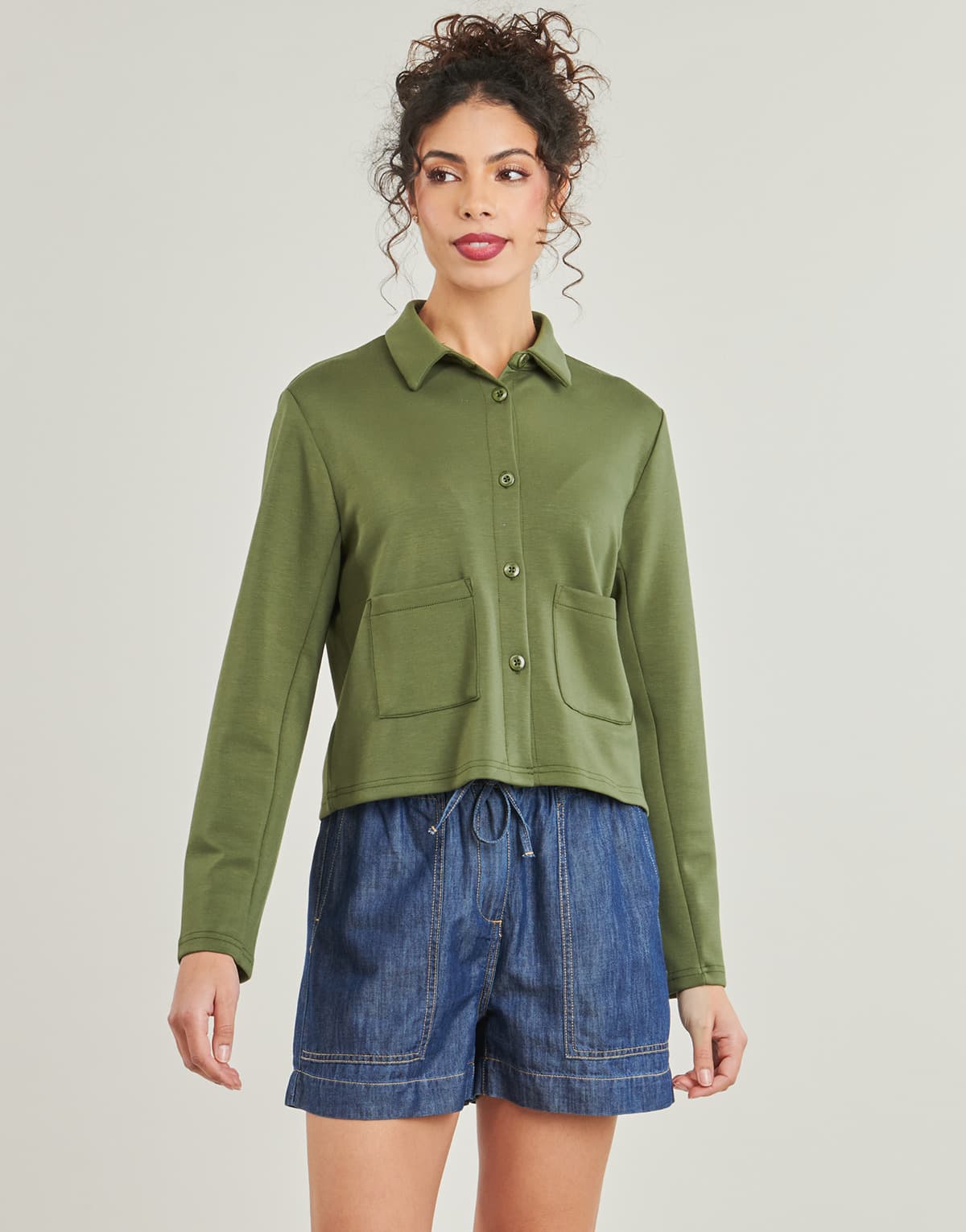 Women's Blazers Les Petites Bombes Khaki